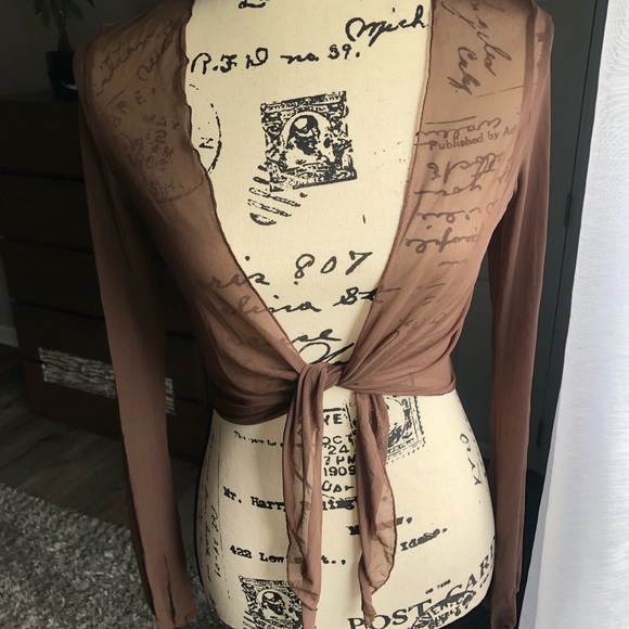 Victoria's Secret Other - Victoria’s Secret sheer crop coverup